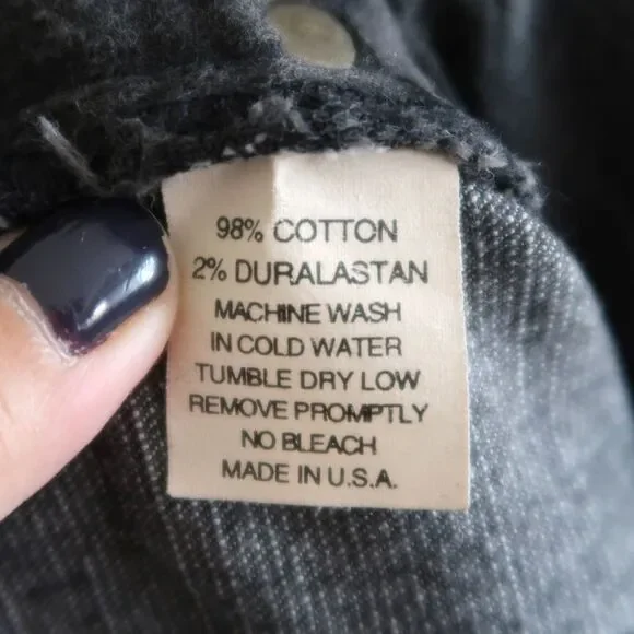 YA-YA Charcoal Jeans - Size 4 - Picture 8 of 8